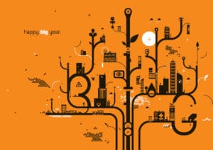 carte de voeux de l'agence bigfoot 2012