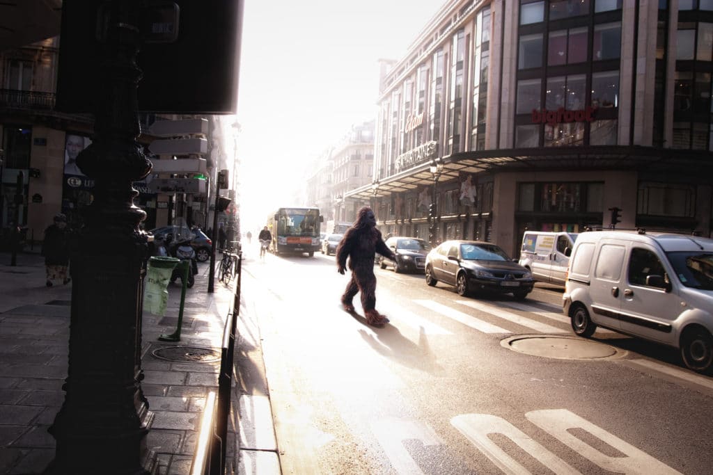 key visuel agence bigfoot ; l'agence spécizalisée en communication business to business